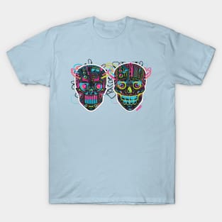 Electro Skulls T-Shirt